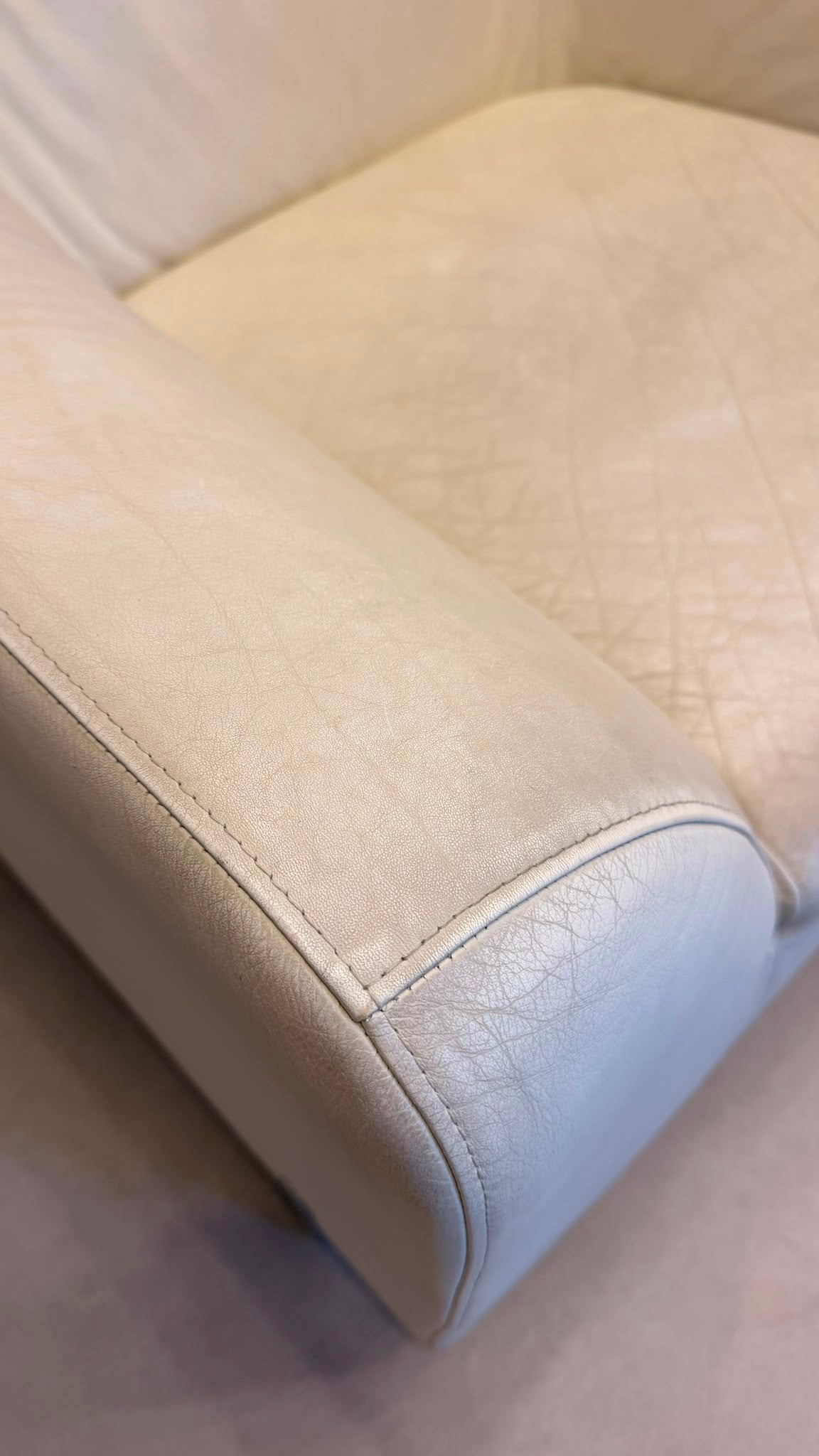 Ligne Roset Snowdonia Leder-Sessel designt von Eric Jourdan