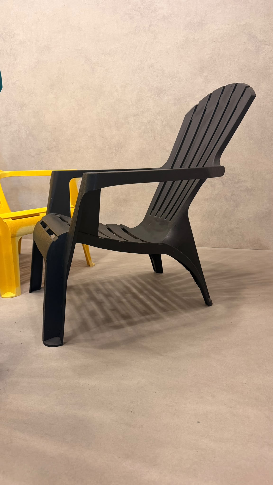 5er Set ProGarden Dolomiti Adirondack Gartenstuhl Kunststoff