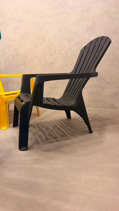 5er Set ProGarden Dolomiti Adirondack Gartenstuhl Kunststoff