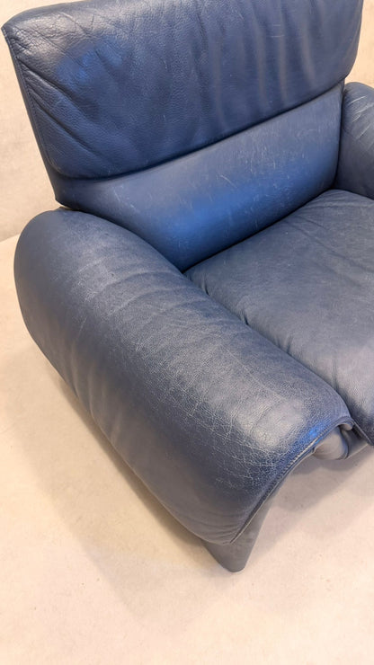 De Sede DS-2011 Sessel aus Leder Design Team 1983