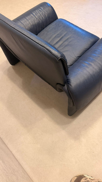 De Sede DS-2011 Sessel aus Leder Design Team 1983