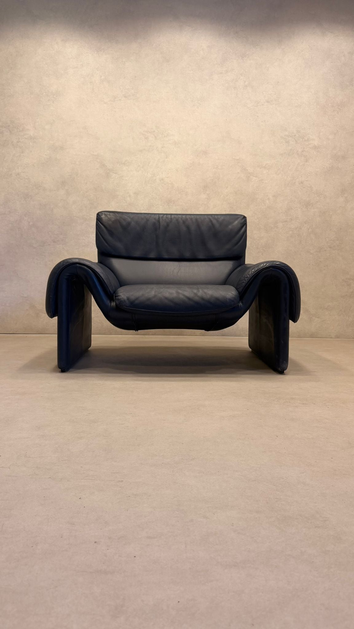 De Sede DS-2011 Sessel aus Leder Design Team 1983