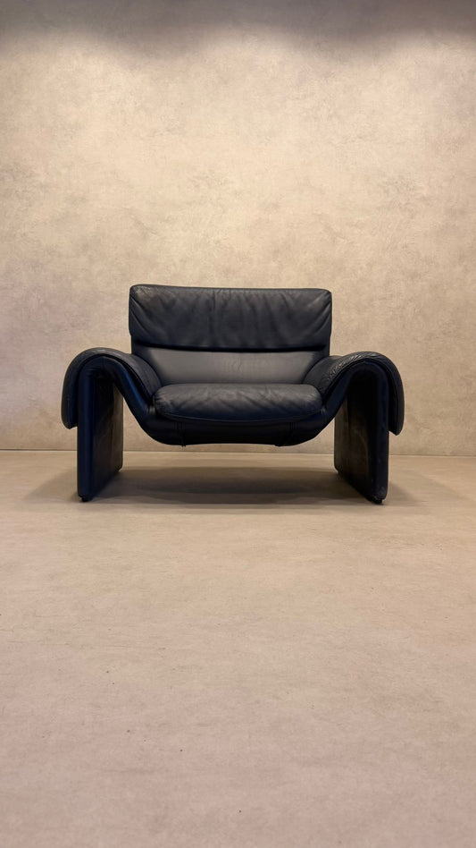 De Sede DS-2011 Sessel aus Leder Design Team 1983