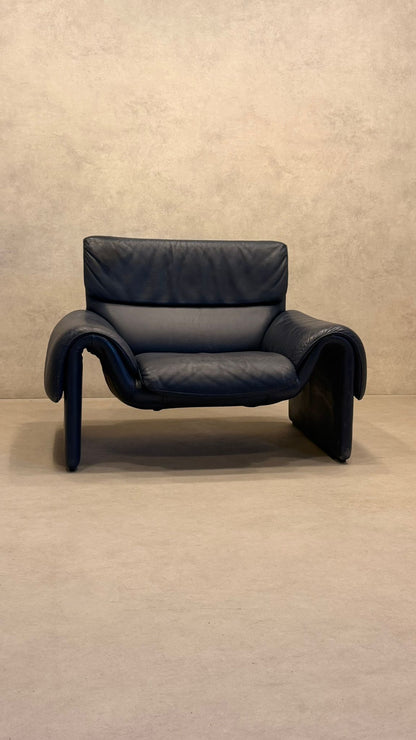 De Sede DS-2011 Sessel aus Leder Design Team 1983
