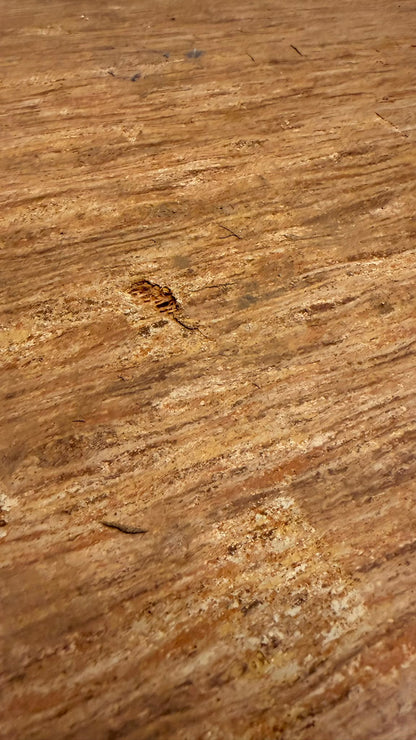 Vintage retro Tisch Küchentisch aus Holz mit Schublade