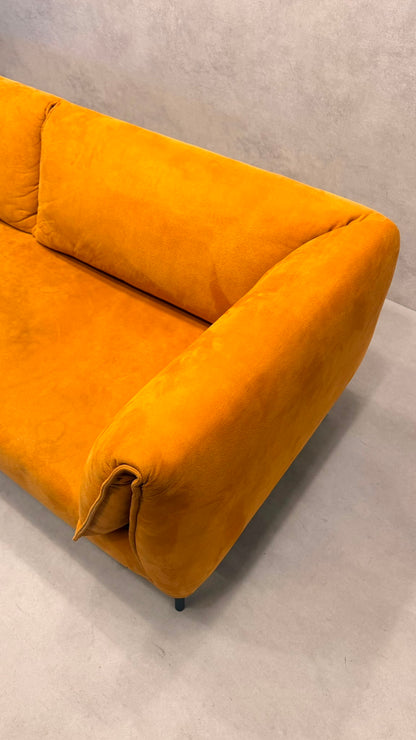 Johann Jakob Grace Sofa von Pfister in Terracotta Orange 3x