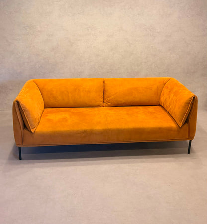 Johann Jakob Grace Sofa von Pfister in Terracotta Orange 3x