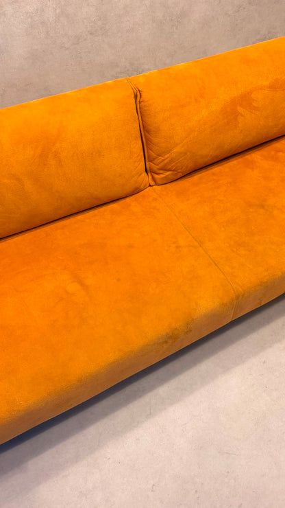 Johann Jakob Grace Sofa von Pfister in Terracotta Orange 3x