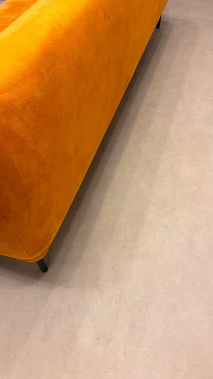 Johann Jakob Grace Sofa von Pfister in Terracotta Orange 3x