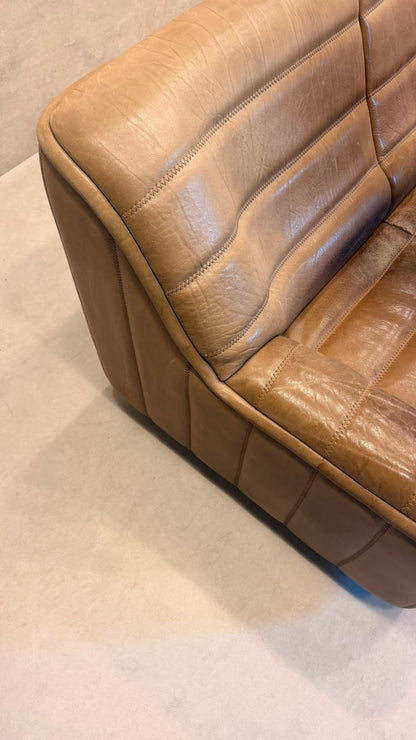 3-Sitzer Sofa DS-84 von De Sede aus Büffelleder (2)