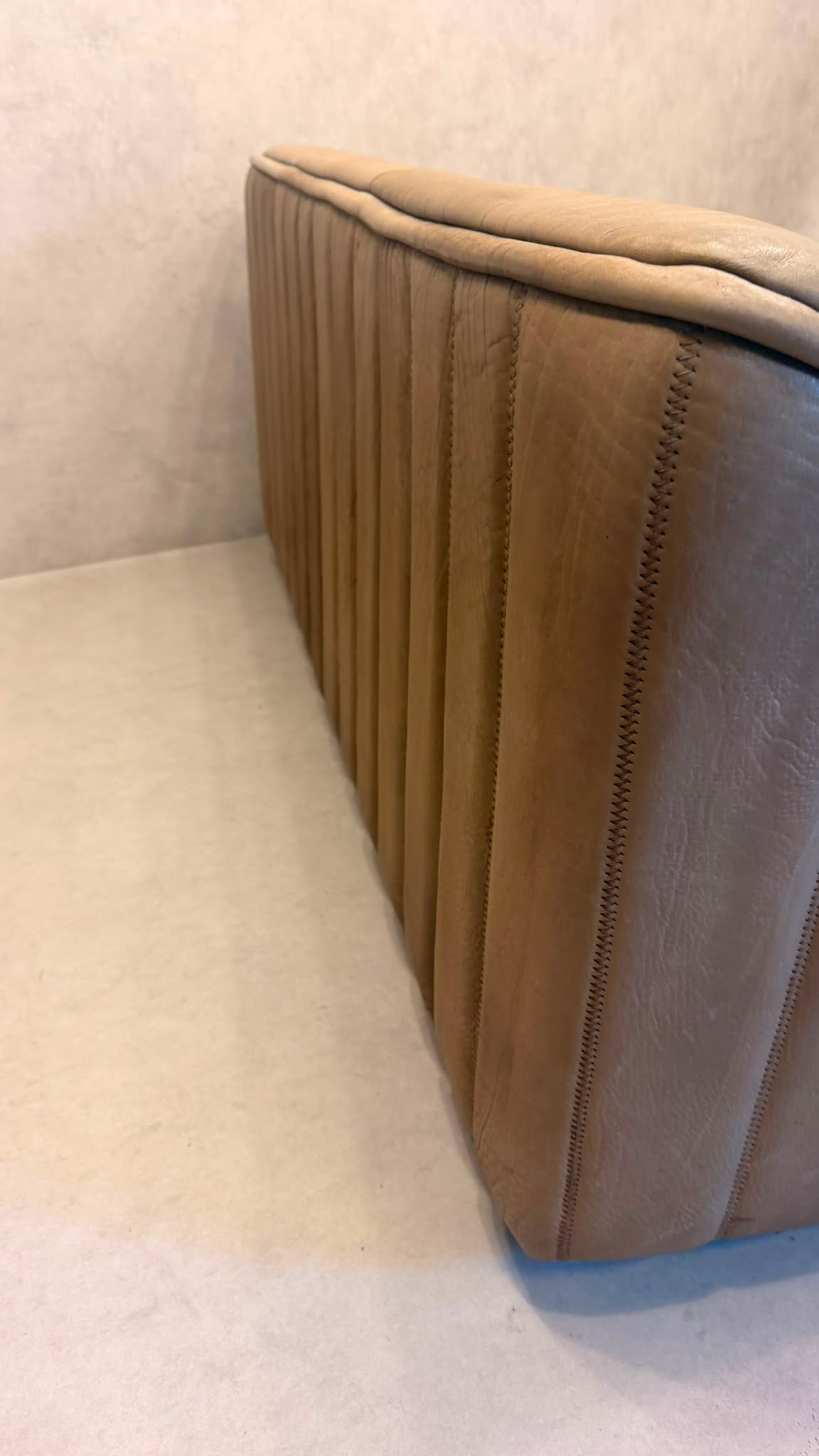 3-Sitzer Sofa DS-84 von De Sede aus Büffelleder (2)