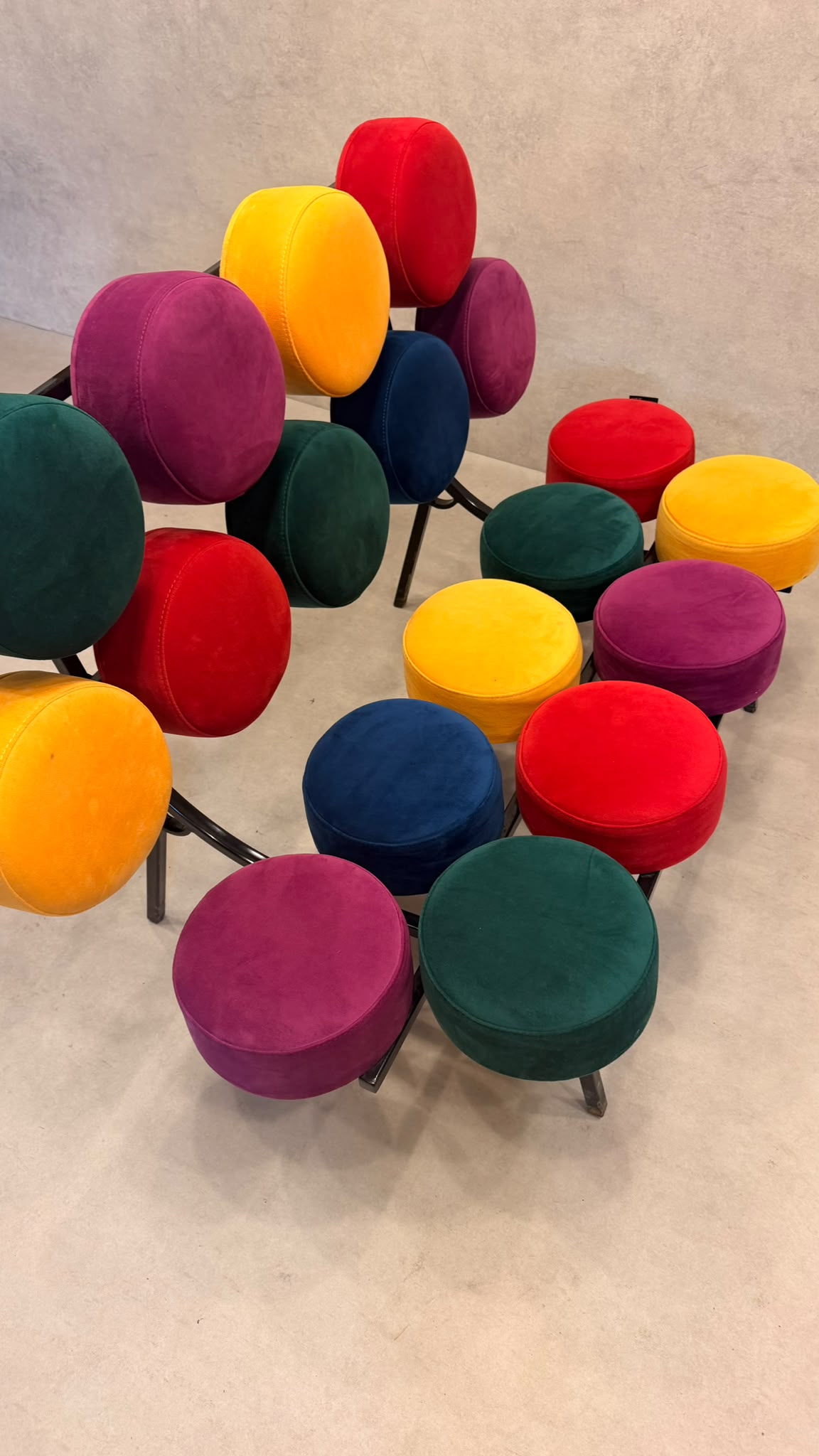 Marshmallow Sofa by NEF Company im Stil von George Nelson