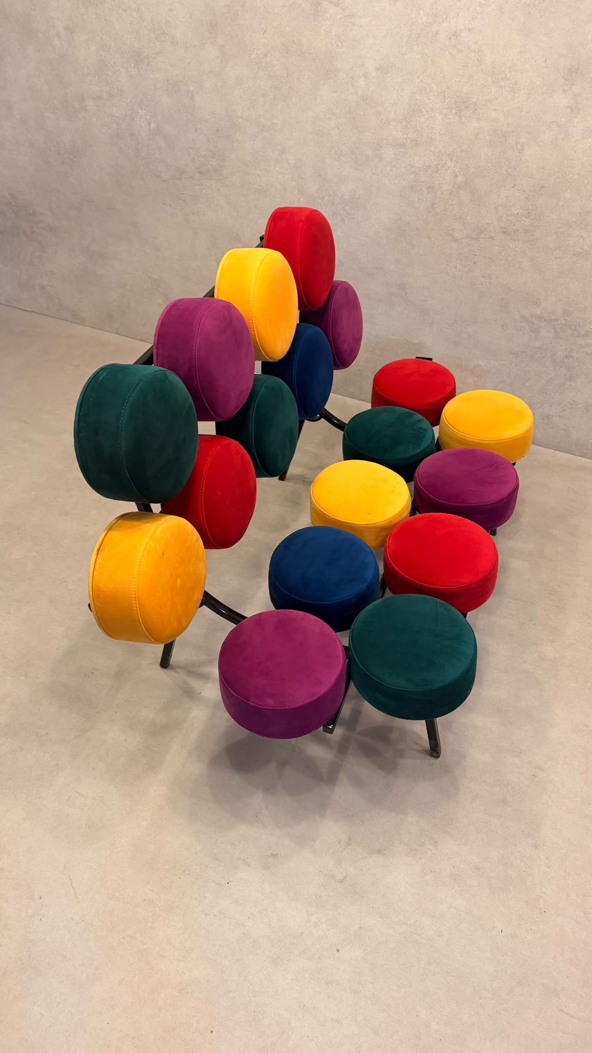Marshmallow Sofa by NEF Company im Stil von George Nelson