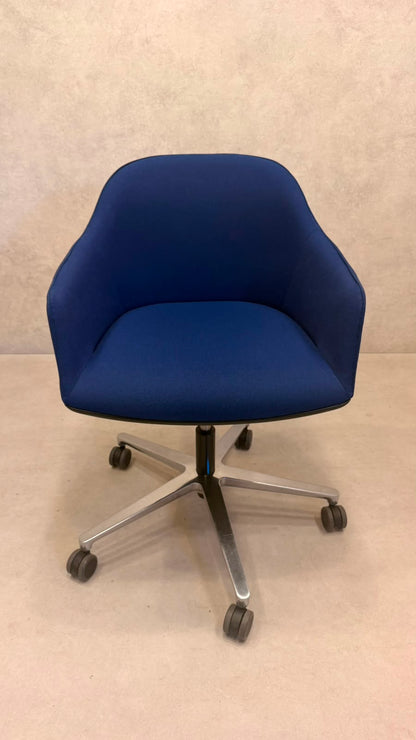 Vitra Softshell Chair Bouroullec Bürostuhl Blau