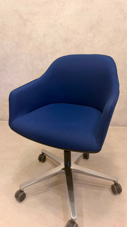 Vitra Softshell Chair Bouroullec Bürostuhl Blau