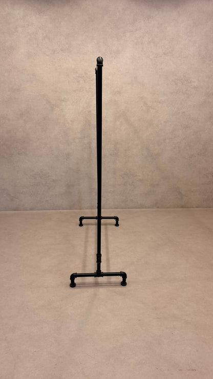 Kleiderständer Industrial Style schwarz – Wasserrohr