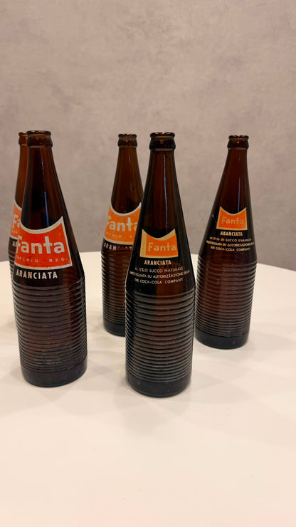 Fanta Vintage Flasche 1960er Italien Aranciata Famib