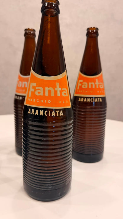 Fanta Vintage Flasche 1960er Italien Aranciata Famib