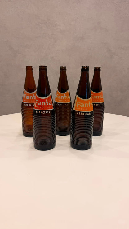 Fanta Vintage Flasche 1960er Italien Aranciata Famib
