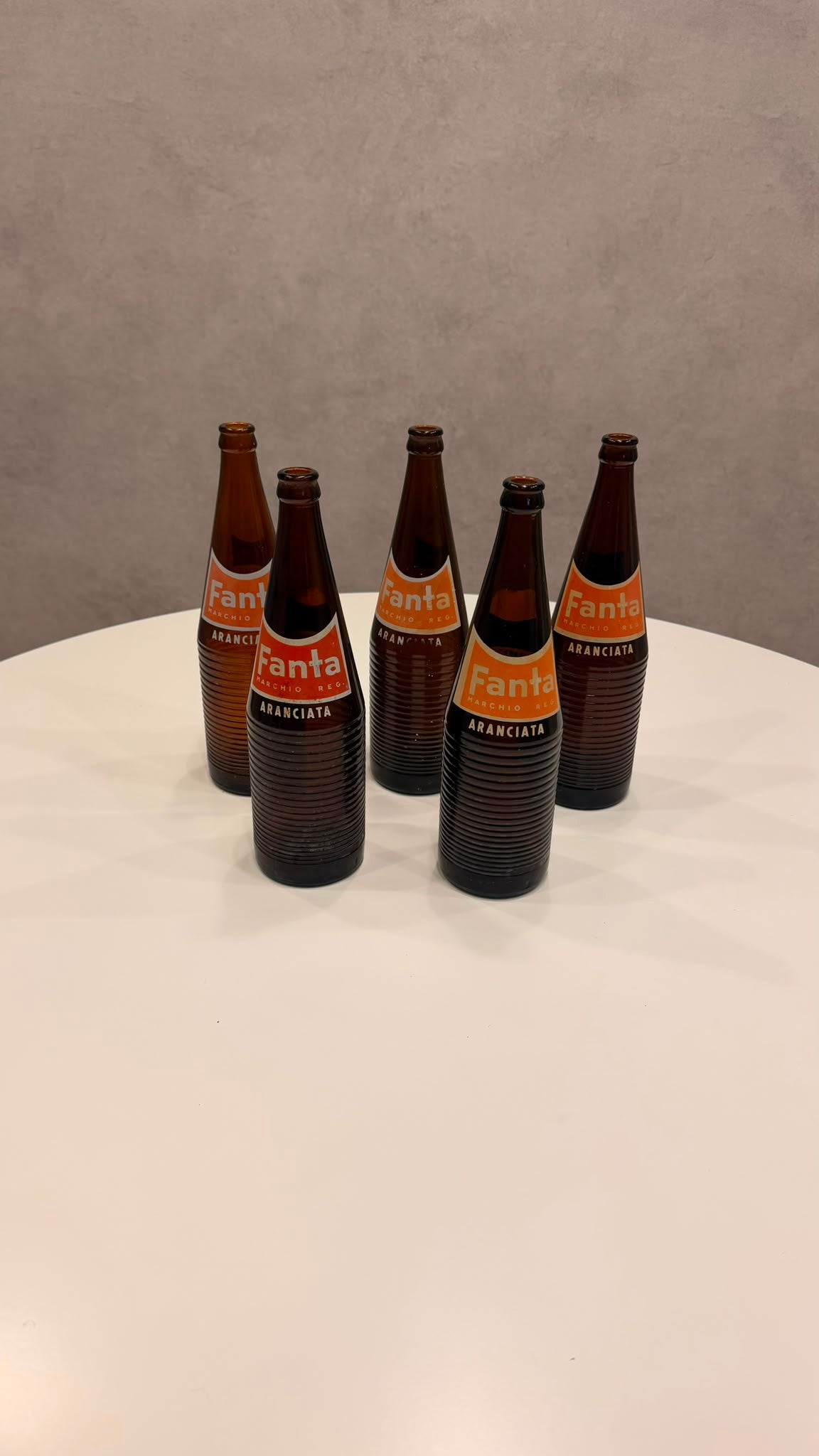 Fanta Vintage Flasche 1960er Italien Aranciata Famib