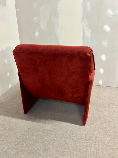 Leolux Bora Bora Sessel Alcantara rot