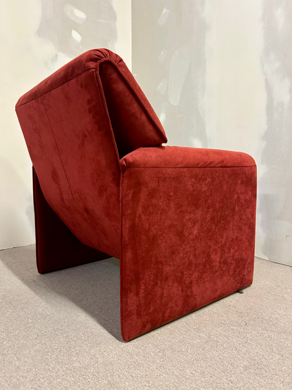 Leolux Bora Bora Sessel Alcantara rot