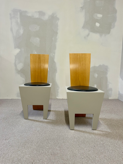 Italienische vintage Designer Stühle