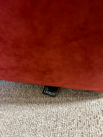Leolux Bora Bora Sessel Alcantara rot